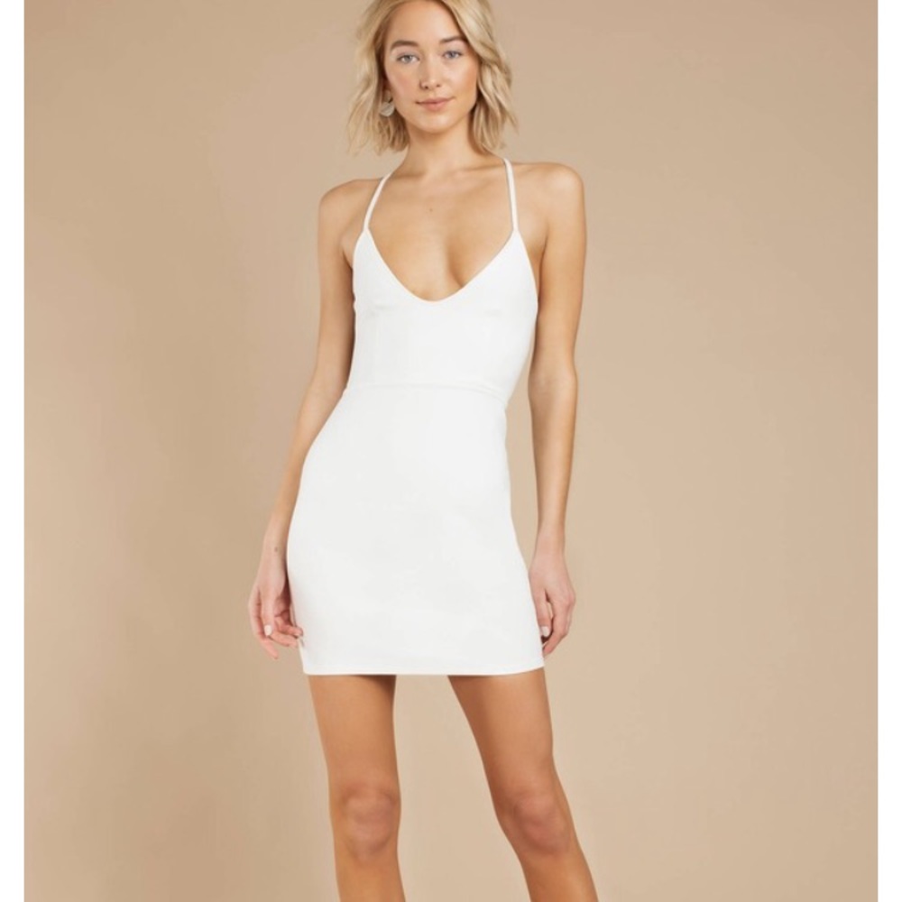 Tobi White Bodycon Dress